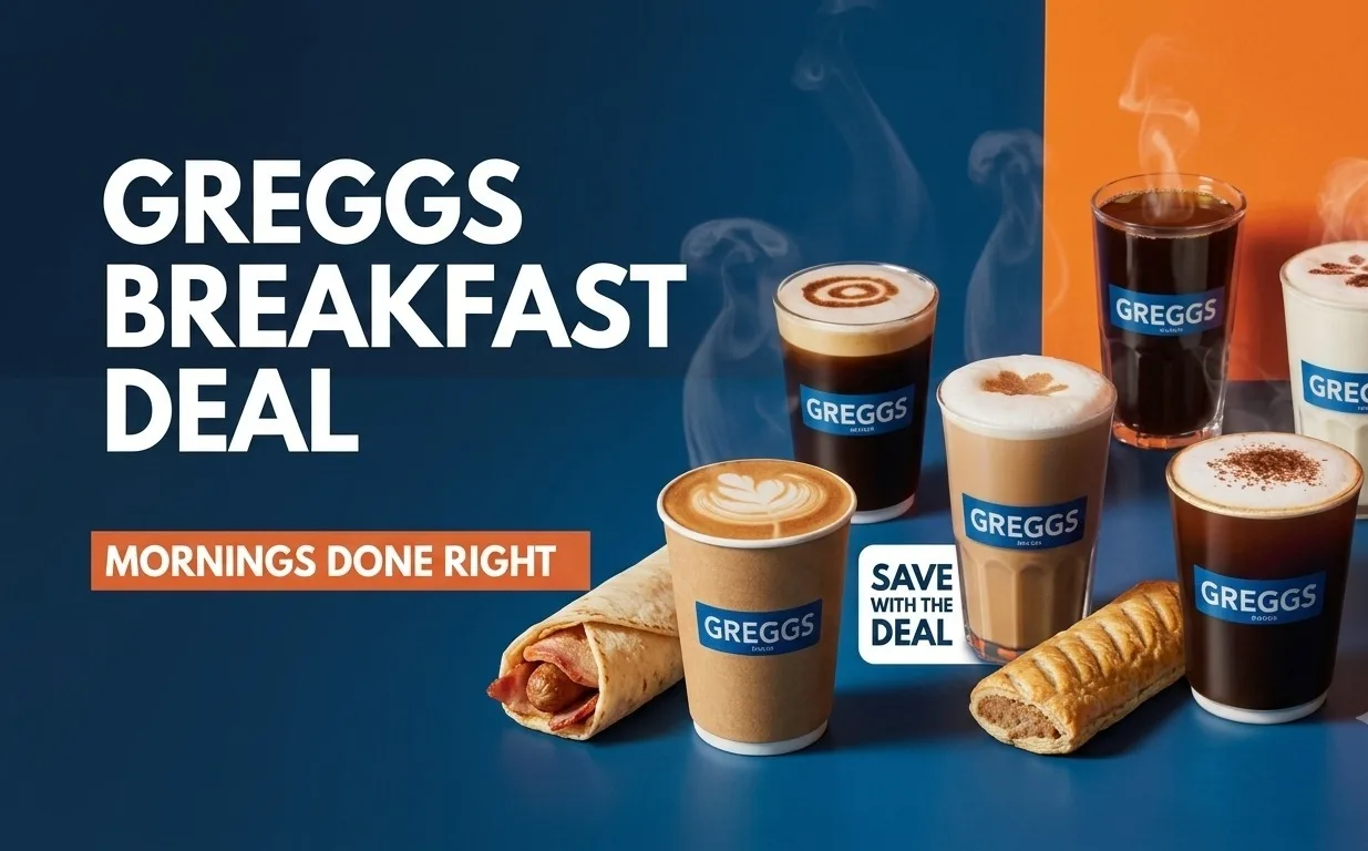 Greggs Breakfast Deal