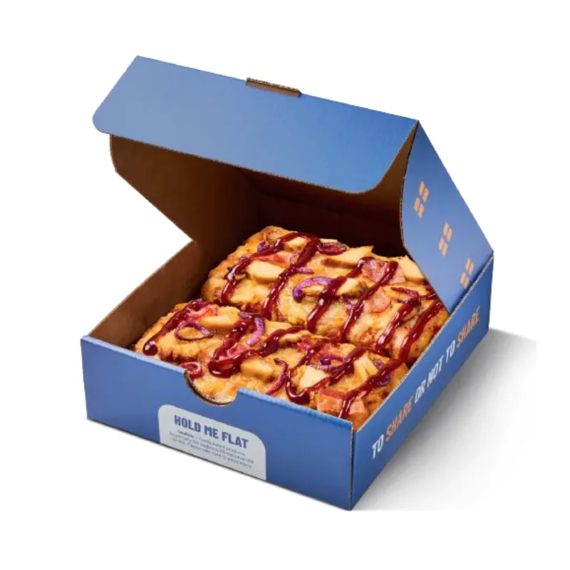 2 Slice BBQ Chicken & Bacon Pizza Box