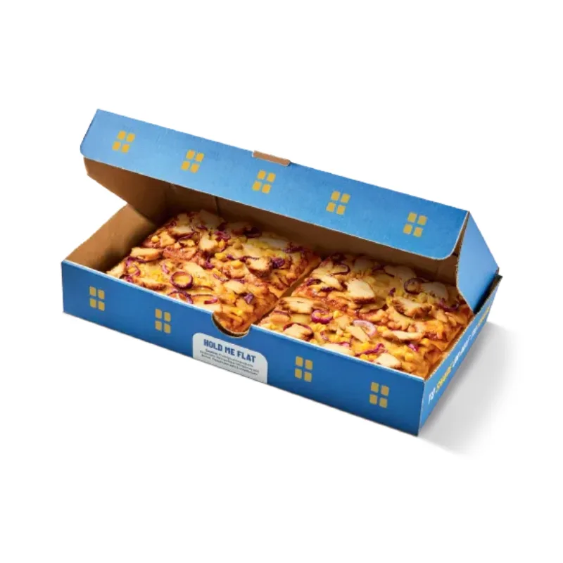4 Slice Chicken, Sweetcorn & Red Onion Pizza Box