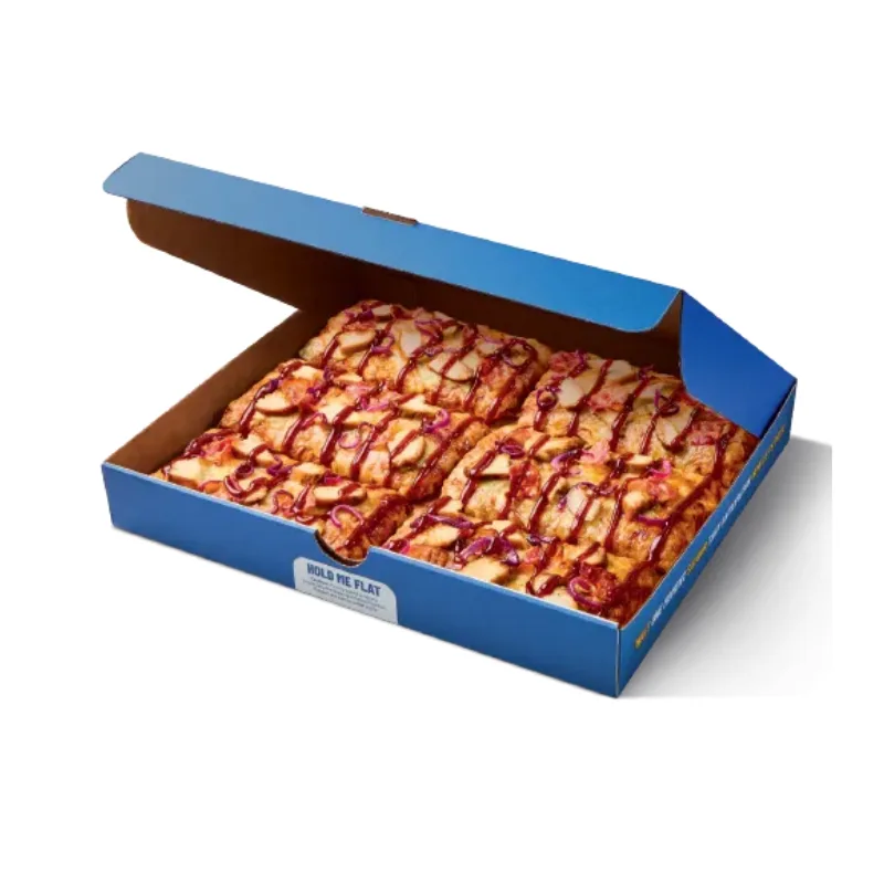 6 Slice BBQ Chicken & Bacon Pizza Box