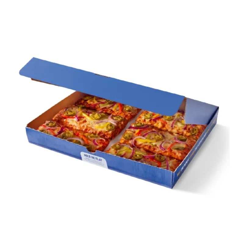 6 Slice Spicy Veg Pizza Box