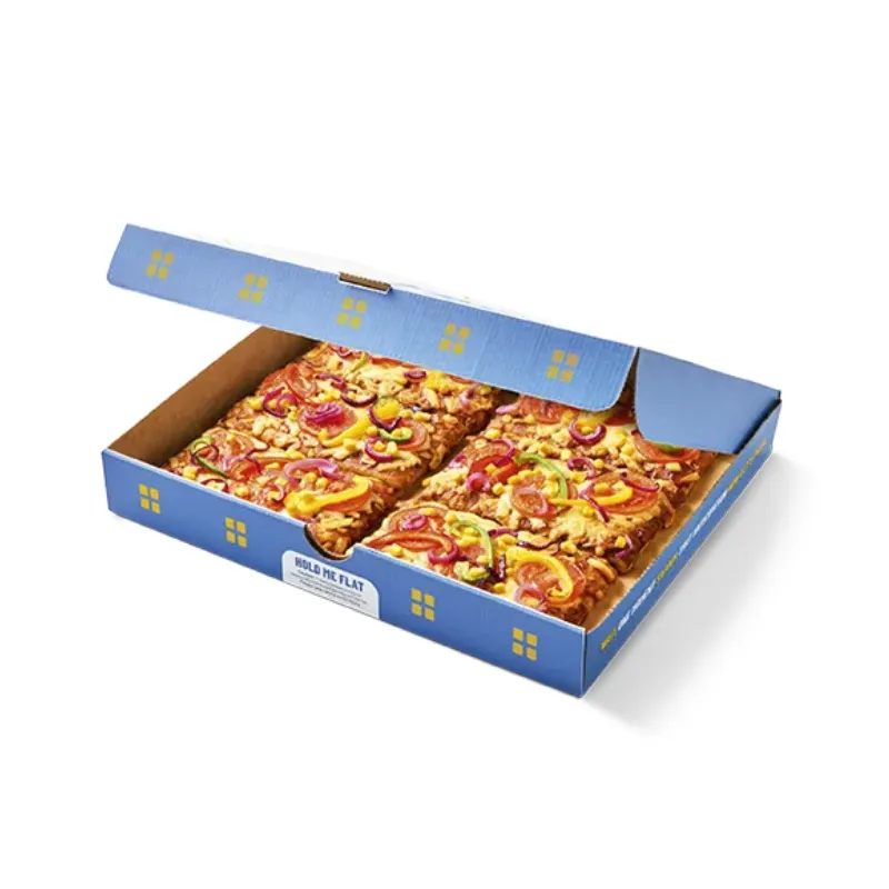 6 Slice Veggie Feast Pizza Box
