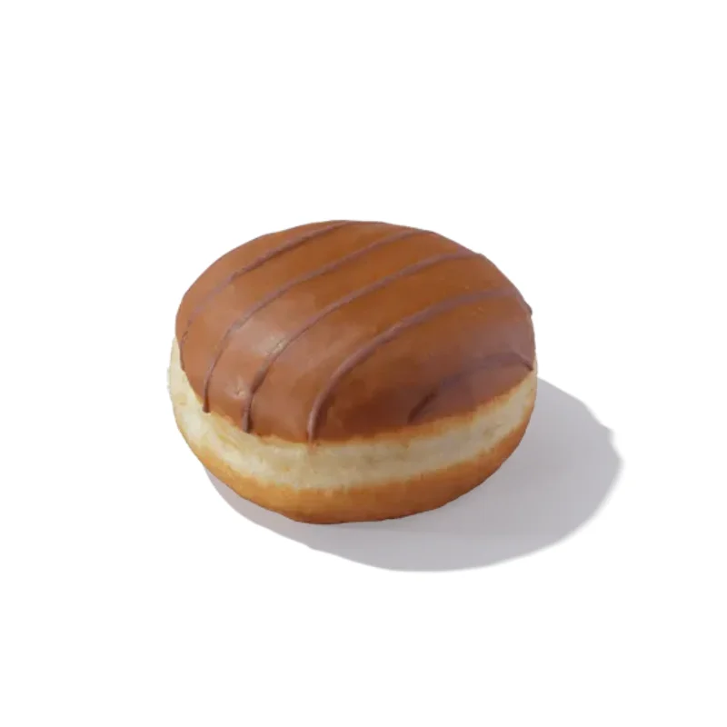 Caramel Custard Doughnut