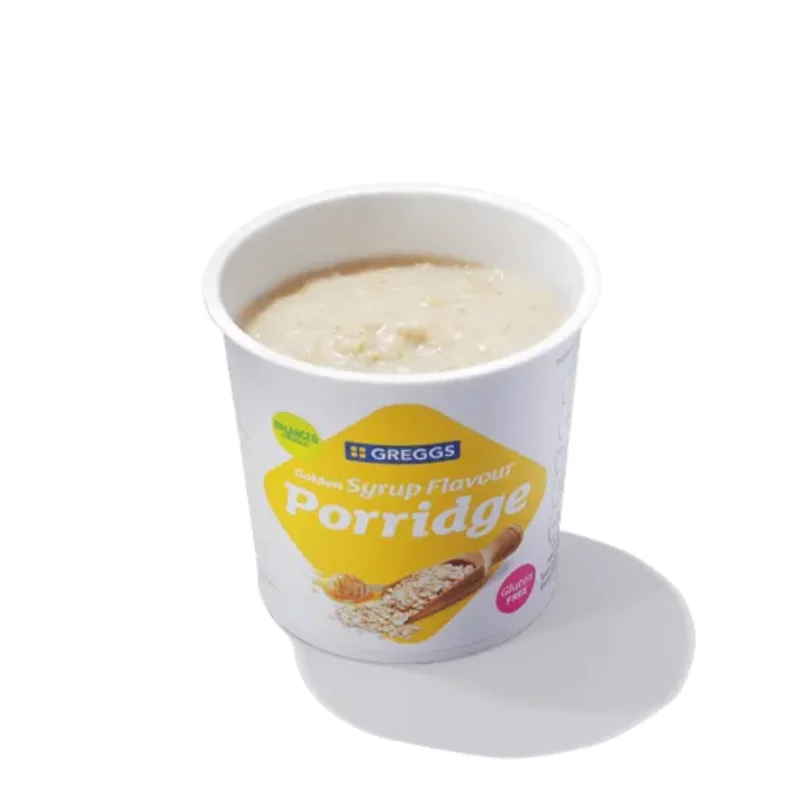 Golden Syrup Flavour Porridge (Ready to eat)