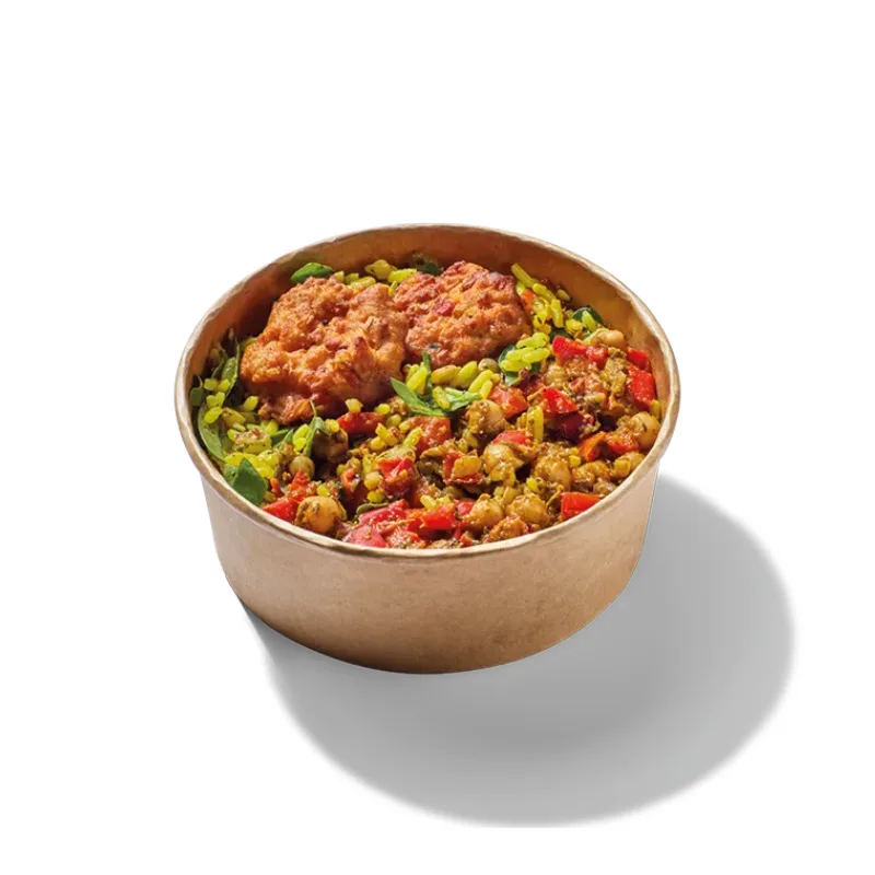 Sweet Potato Bhaji & Rice